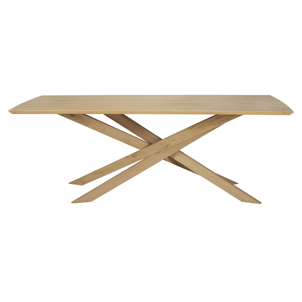 Mikado Rectangular Dining Table Oak 01 | Rouse Home