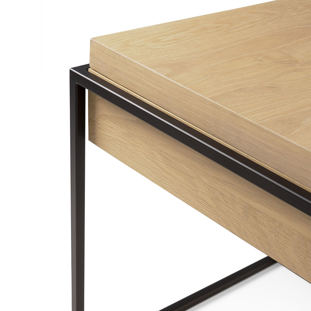 Monolit Side Table Oak Black 3 | Rouse Home