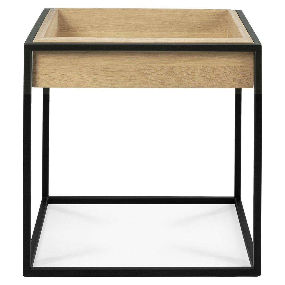 Monolit Side Table Oak Black 7 | Rouse Home