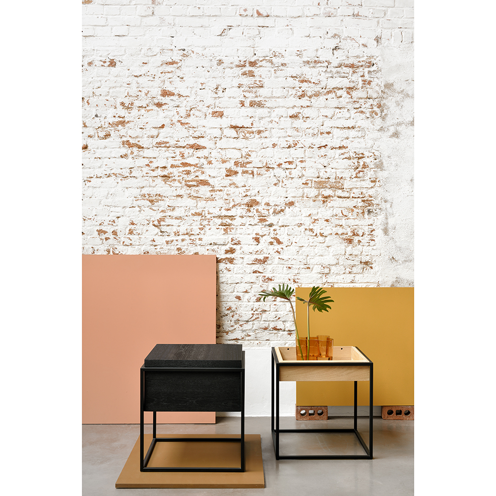 Monolit Side Table Oak Black 8 | Rouse Home