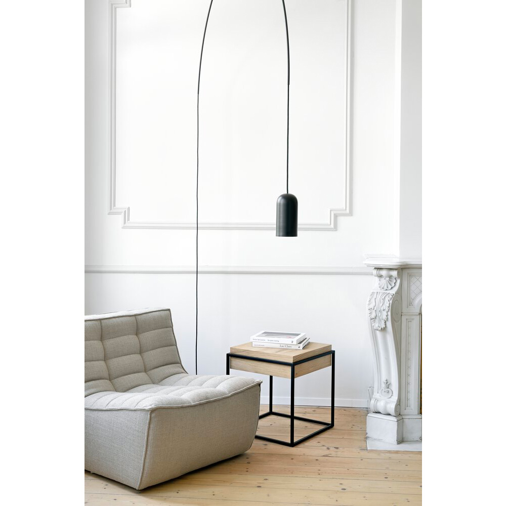 Monolit Side Table Oak Black 9 | Rouse Home