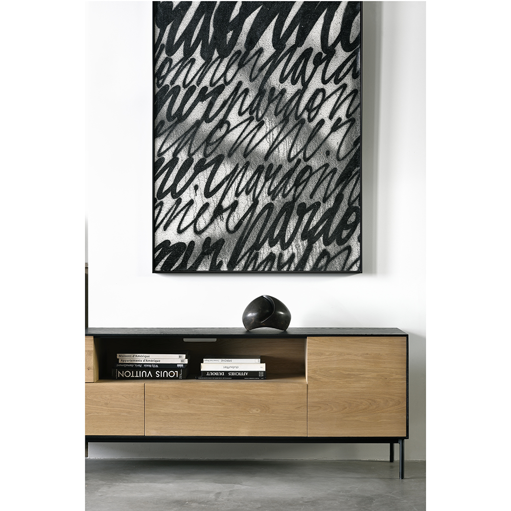 Blackbird TV Media Cabinet - Oak