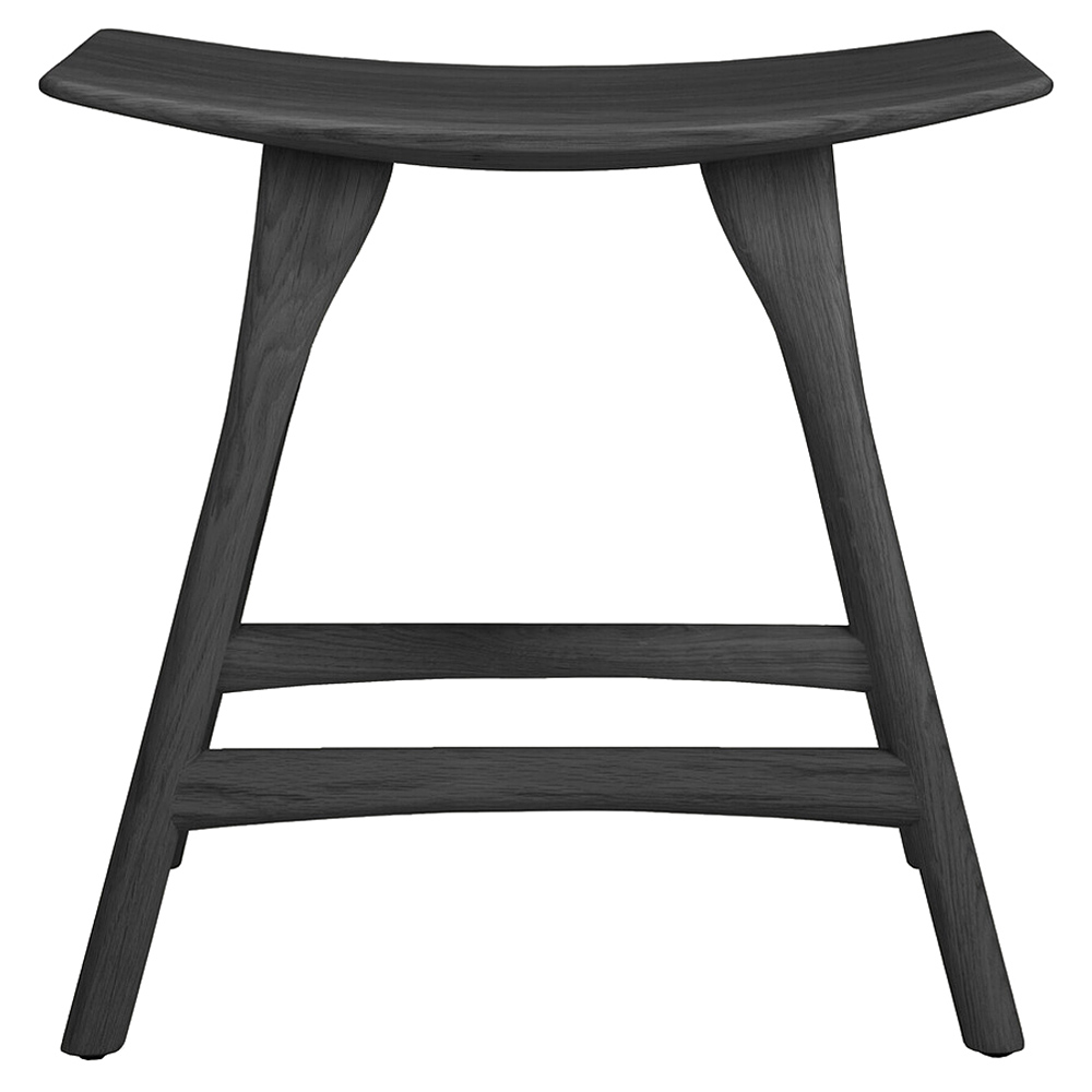 Osso Stool Black Oak 2 | Rouse Home