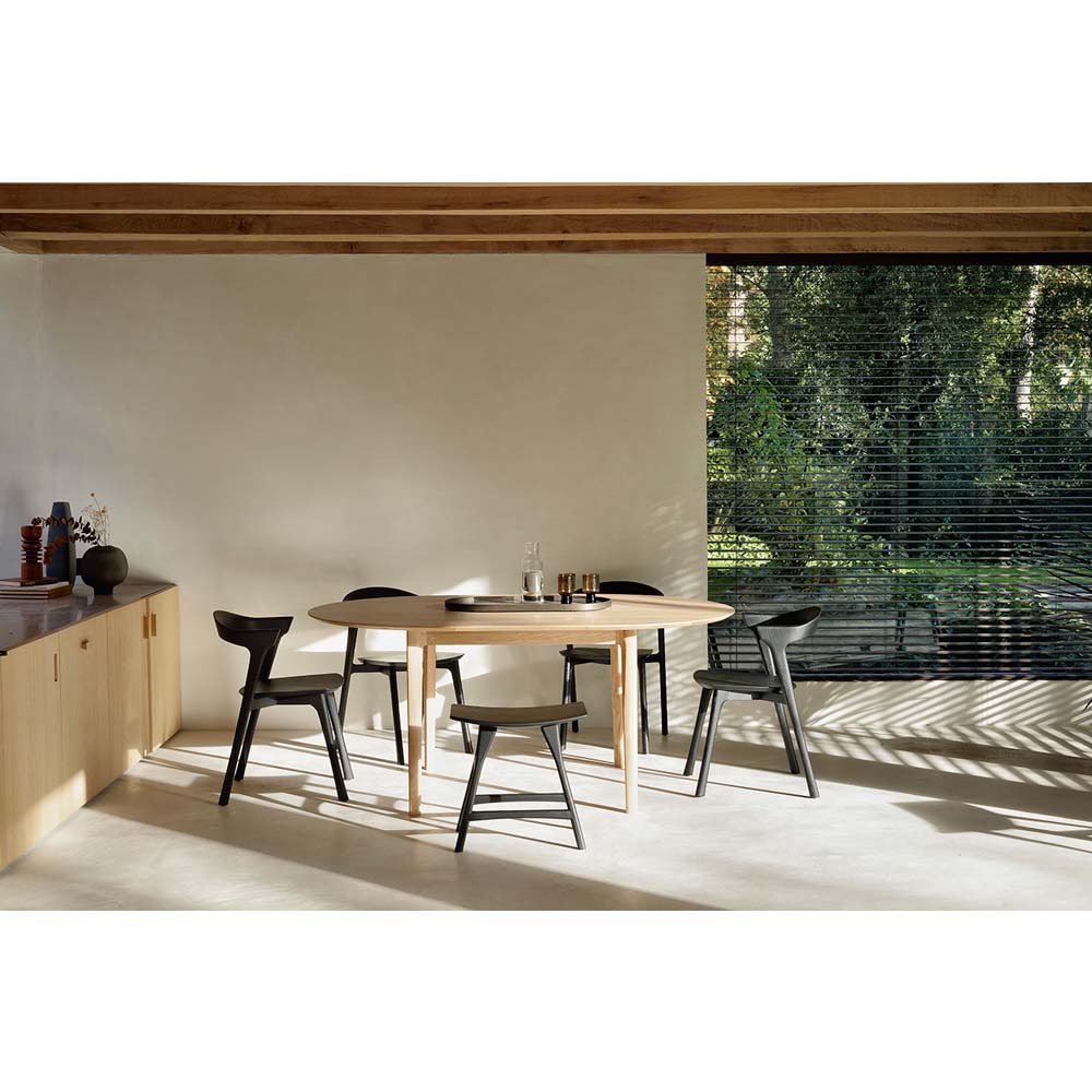 Osso Stool - Black Oak