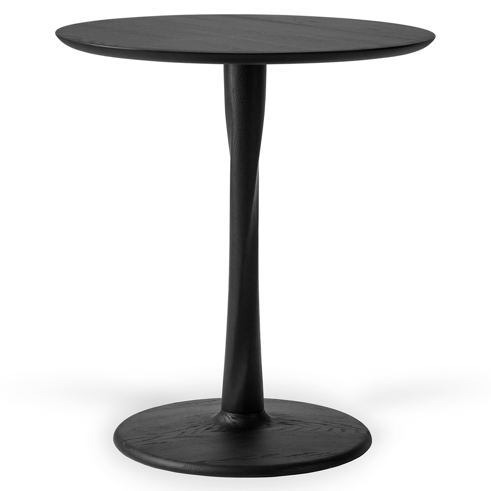 Torsion Dining Table Black Oak 03 | Rouse Home