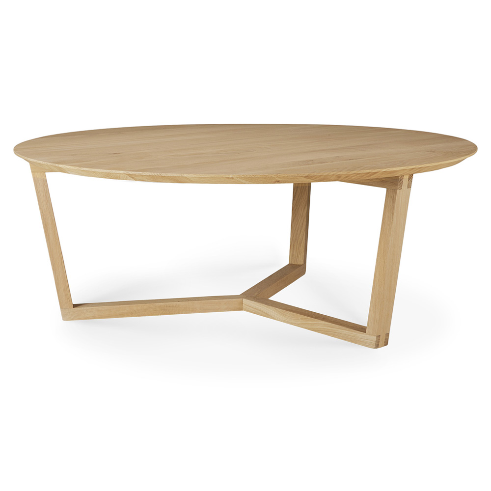 Tripod Coffee Table - Oak