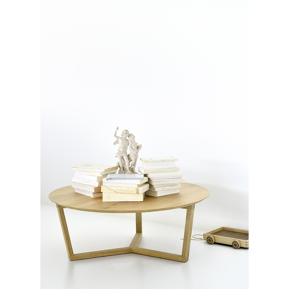 Tripod Coffee Table - Oak