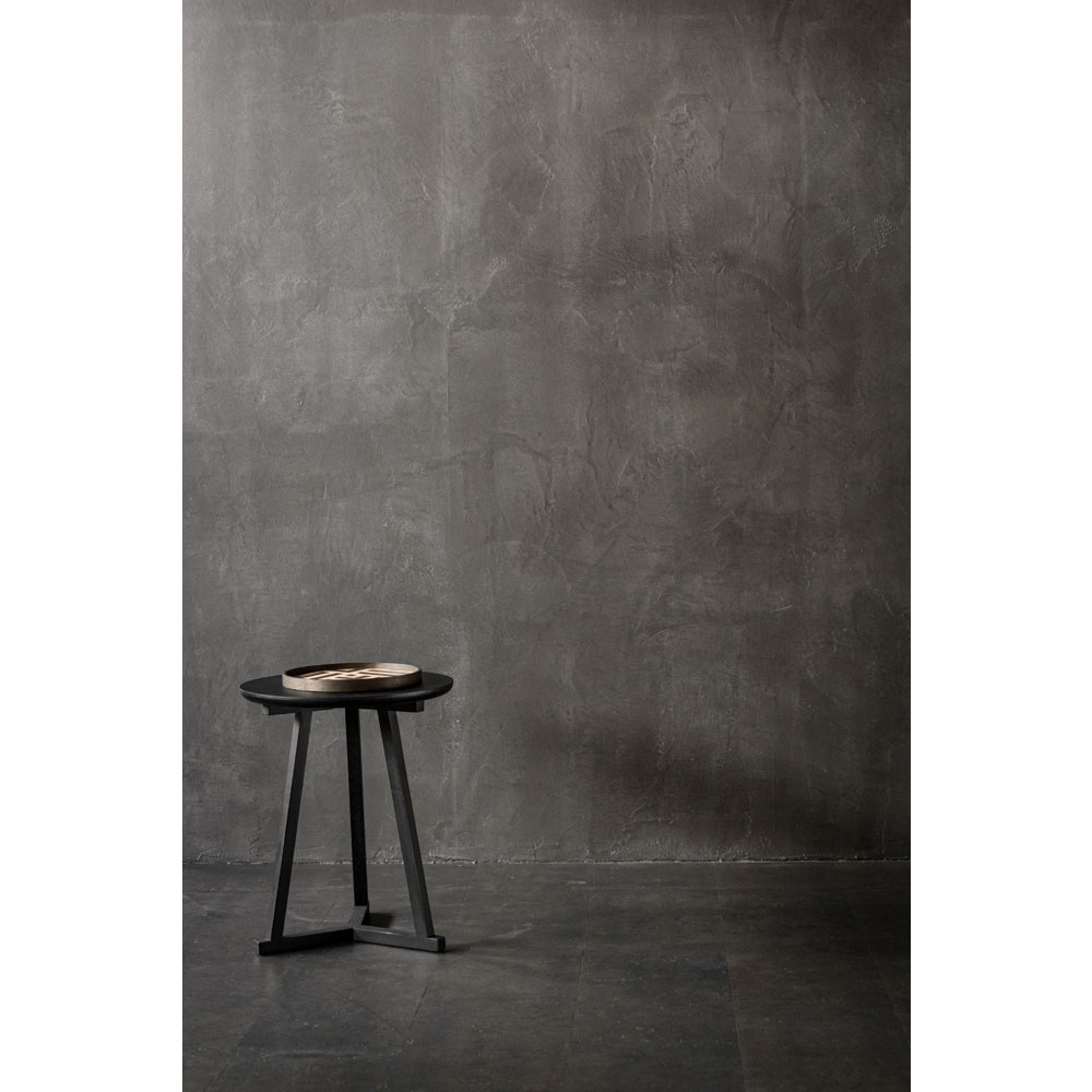 Tripod Side Table Black Oak 3 | Rouse Home