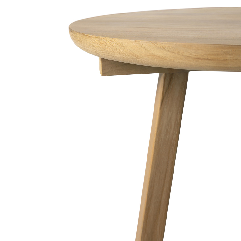 Tripod Side Table - Oak