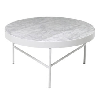 Marble Table  Large - White