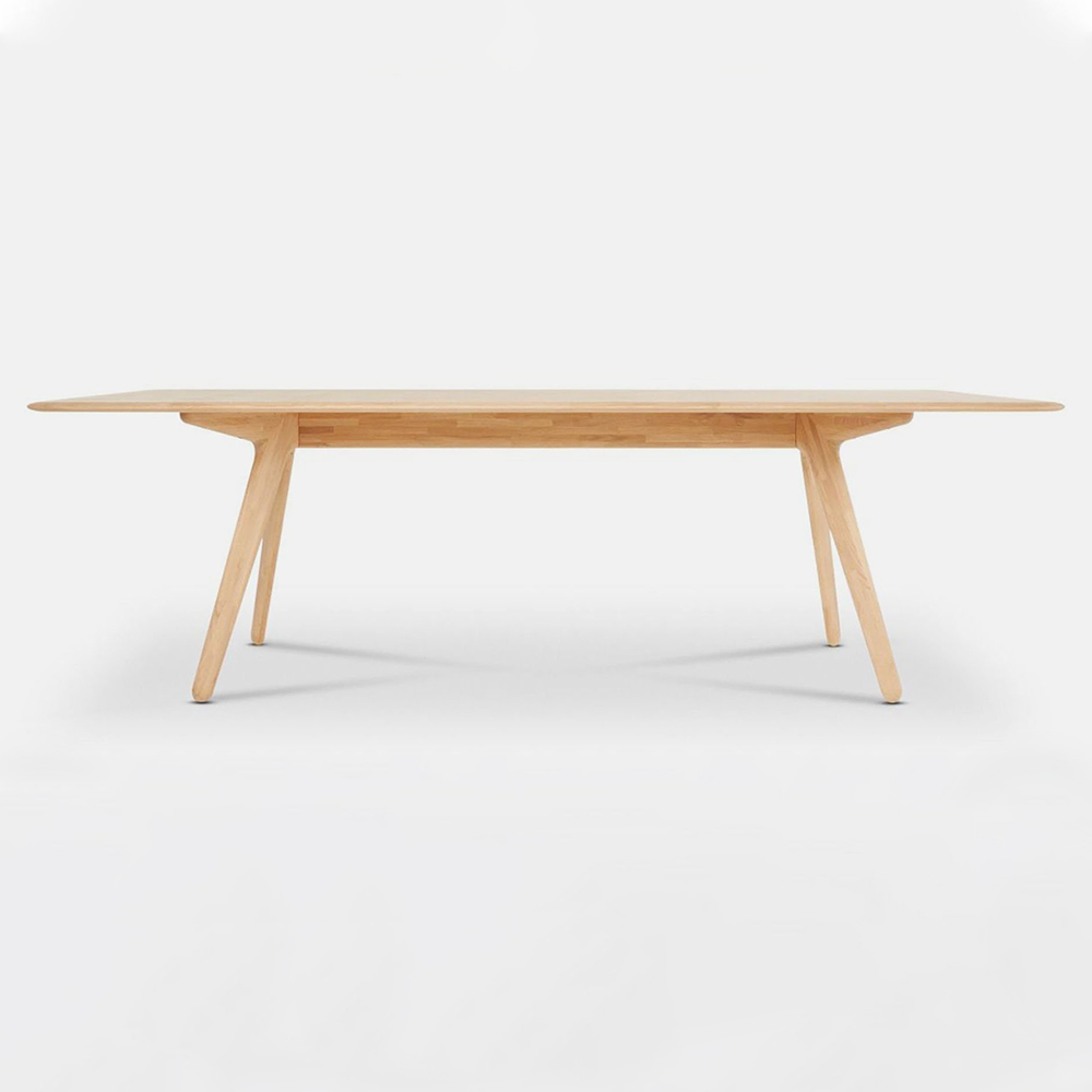 Slab Dining Table Natural Oak 2 | Rouse Home