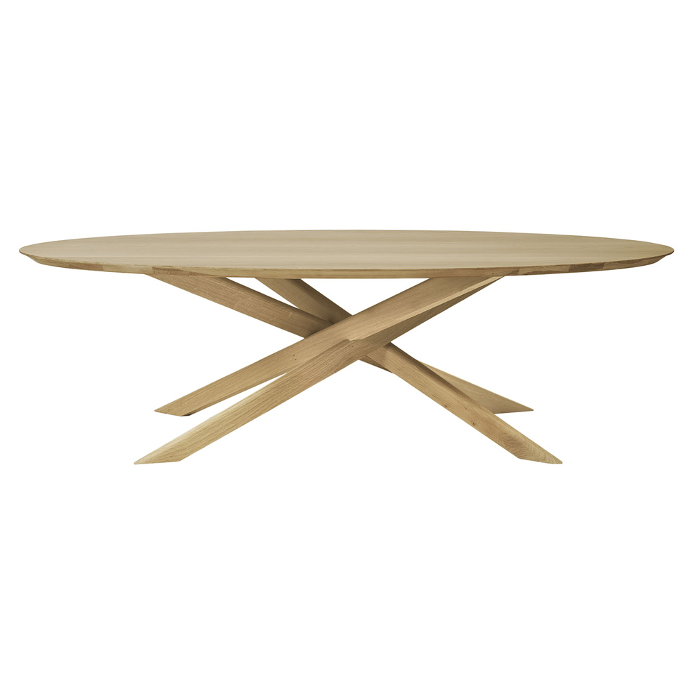 Mikado Oval Coffee Table - Oak