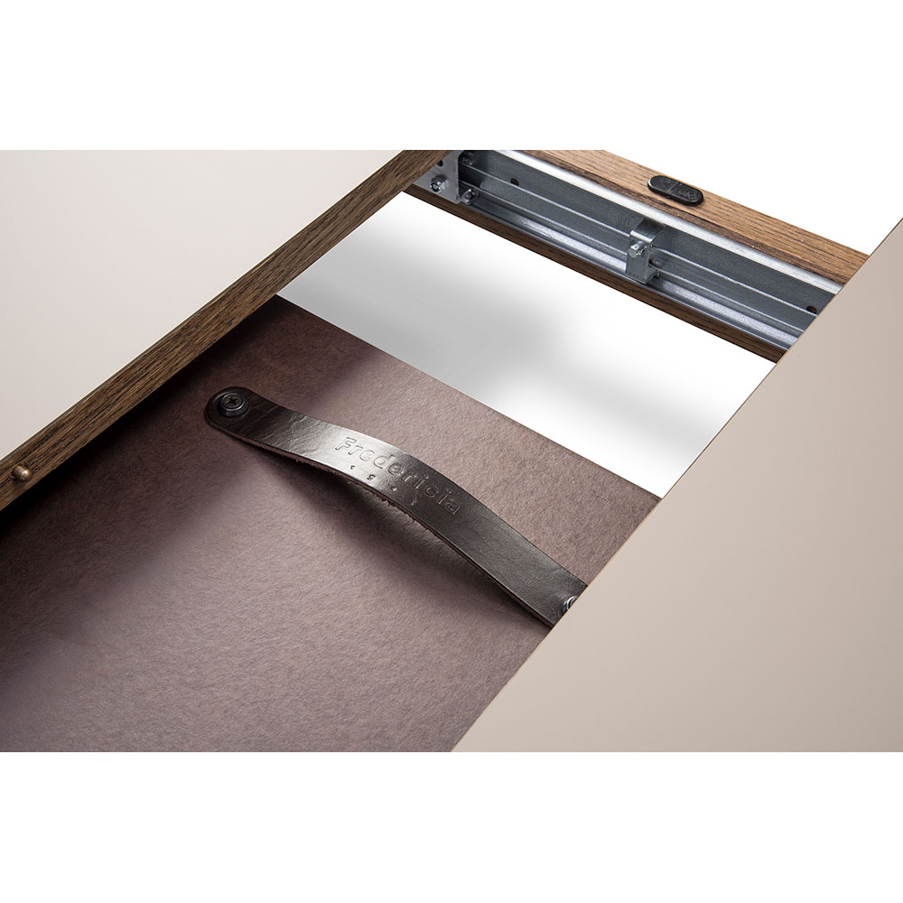 Ana Extendable Dining Table - Almond Laminate Top, Oak