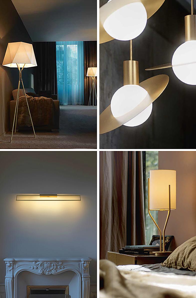 Solitaire Floor Lamp, Saturn Pendant, Link Wall Light, Arborescence Table Lamp | Rouse Home