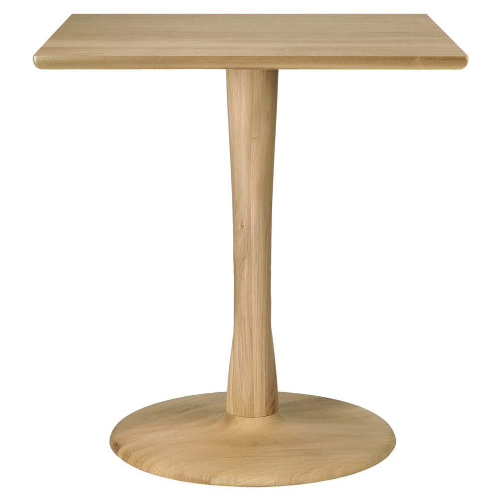 Torsion Square Dining Table Oak 1 | Rouse Home