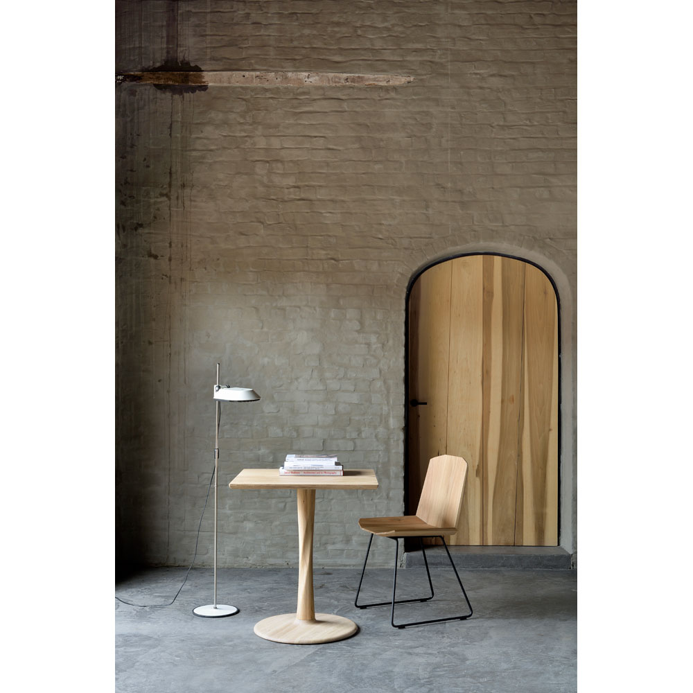 Torsion Square Dining Table Oak 7 | Rouse Home