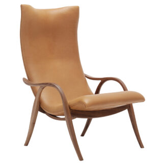 FH429 Signature Lounge Chair - Leather Sif 95, Walnut Oil
