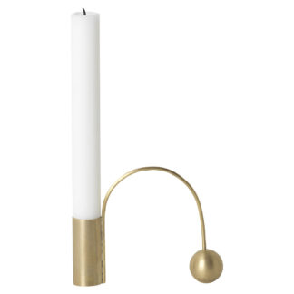 Balance Candle Holder Brass