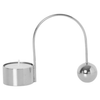 Balance Tealight Holder Chrome