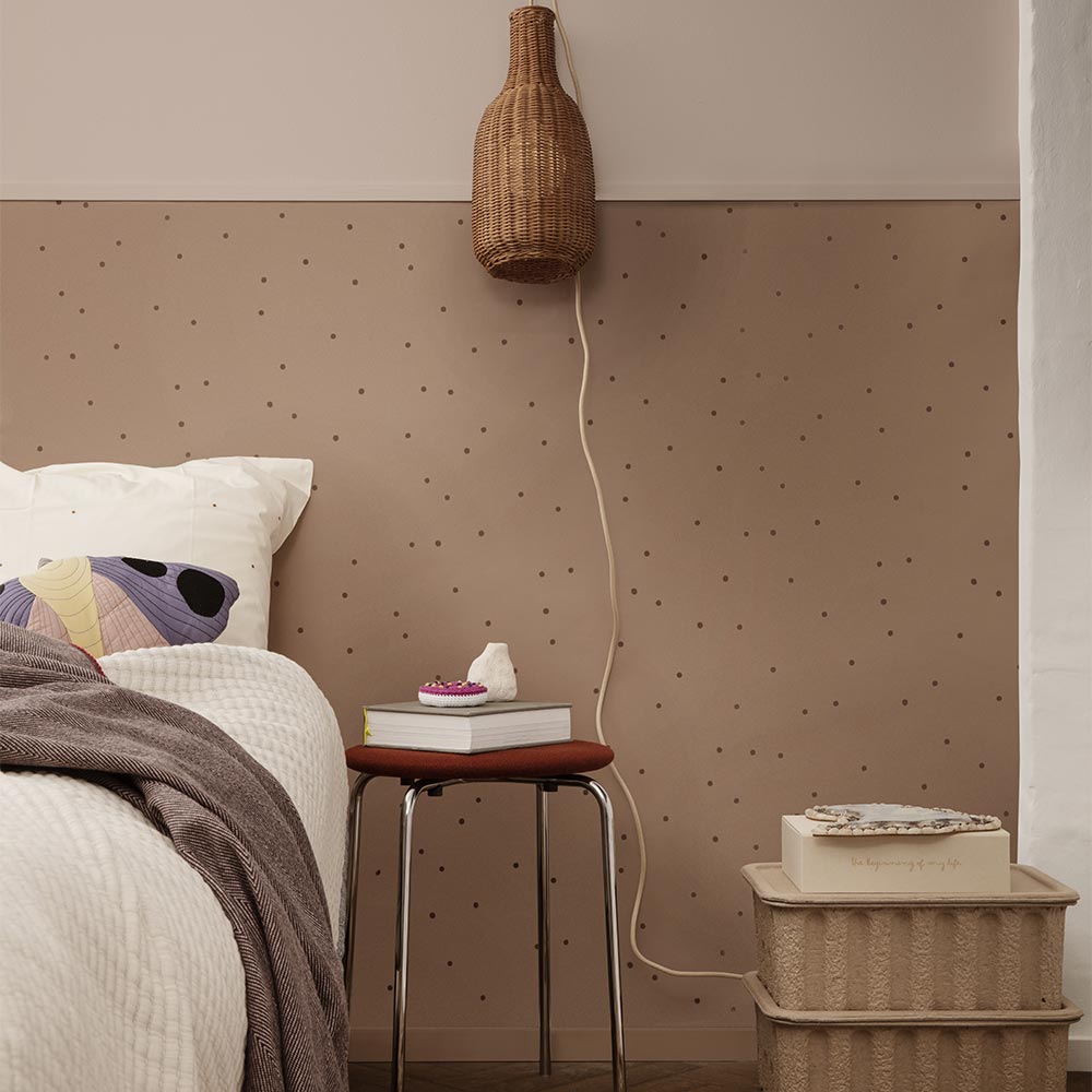 Dot Wallpaper - Dusty Rose | Rouse Home