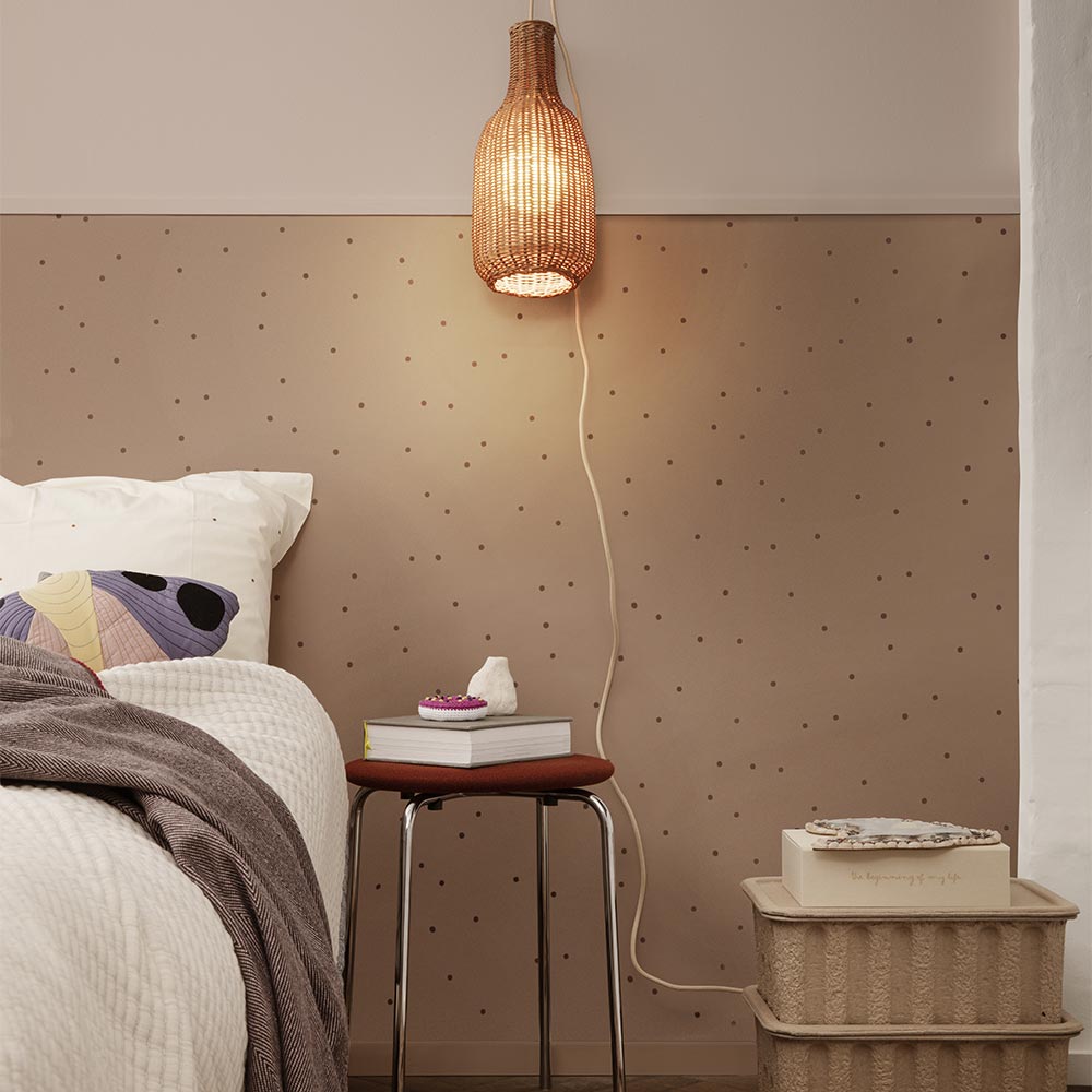 Dot Wallpaper - Dusty Rose | Rouse Home
