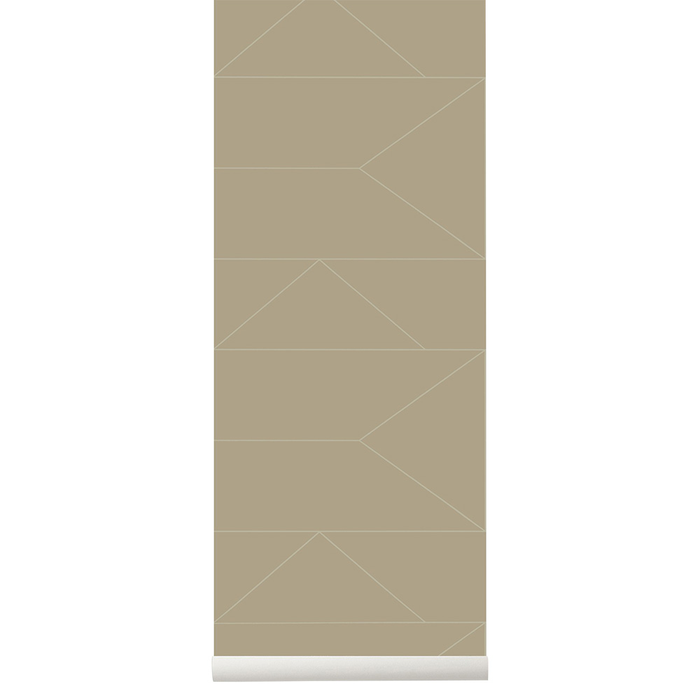 Lines Wallpaper - Cashmere | Rouse Home