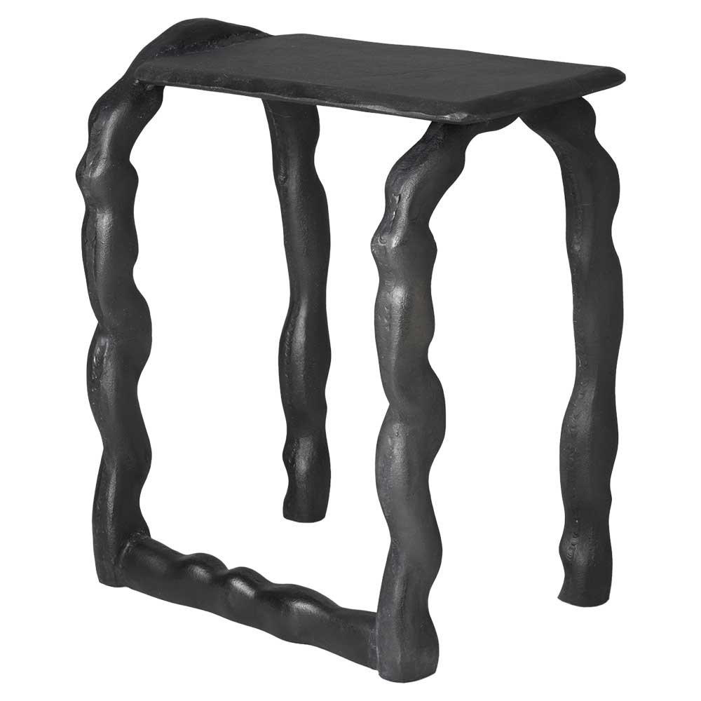 Rotben Sculptural Table - Black