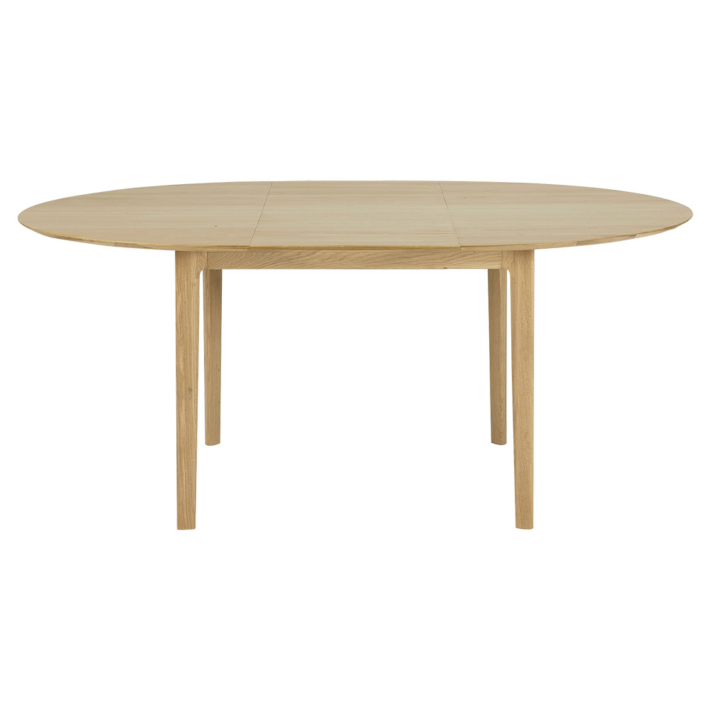 Oak Bok Round Extendable Dining Table