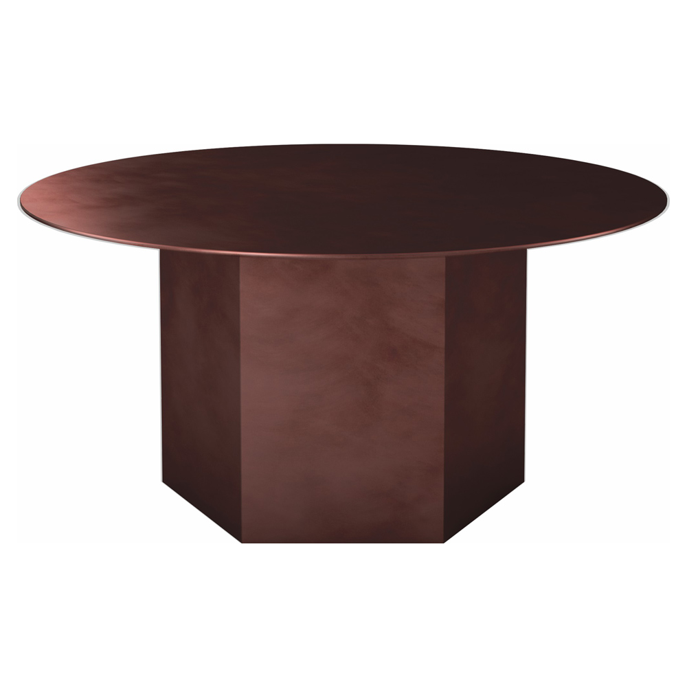 Epic Round Steel Coffee Table - Red