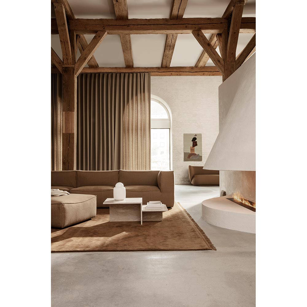 Catena Modular Sofa - Center Module, Hot Madison Brown | Rouse Home
