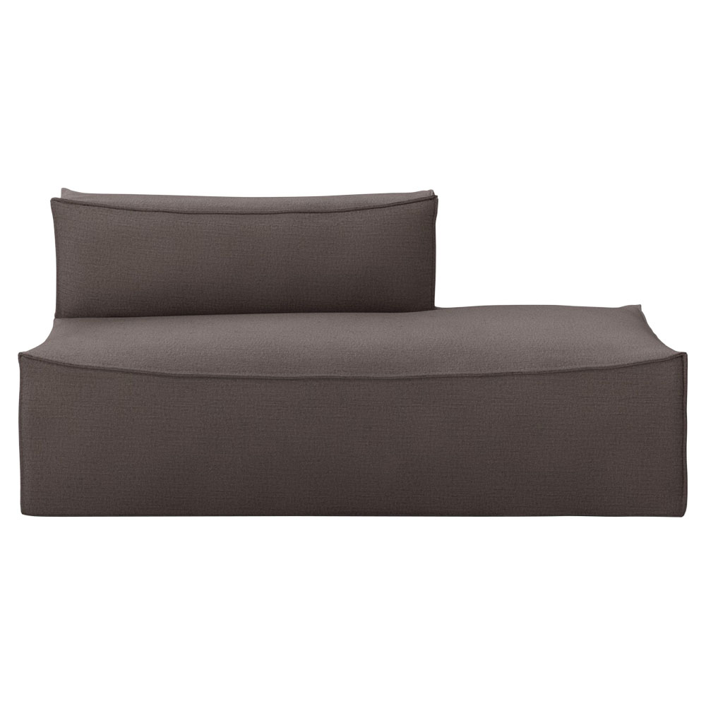 Catena Modular Sofa - Open End Right, Hot Madison Brown | Rouse Home