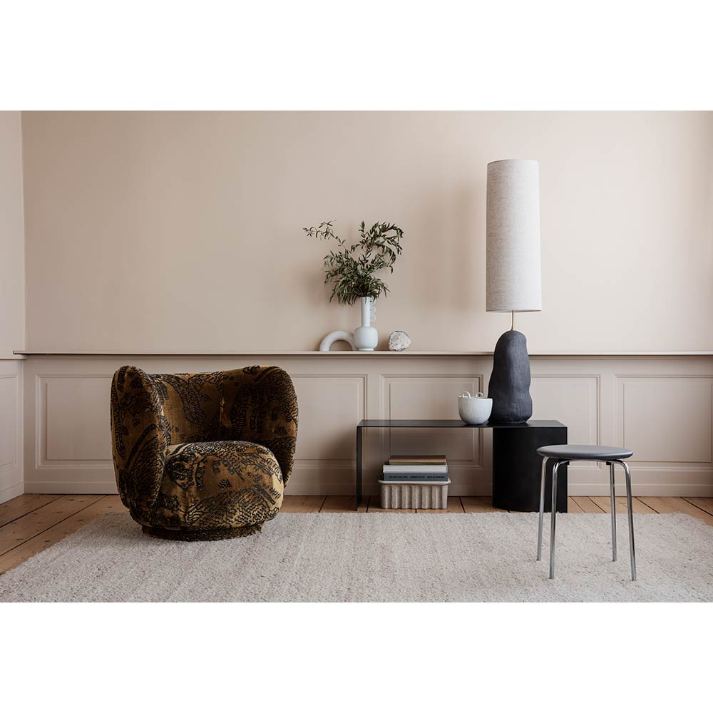 Rico Lounge Chair - Brushed Warm Gray