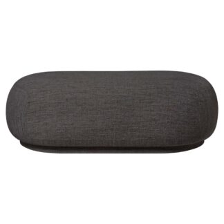 Rico Ottoman - Boucle Dark Gray