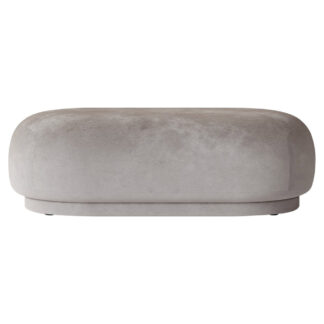 Rico Ottoman - Faded Velvet Concrete