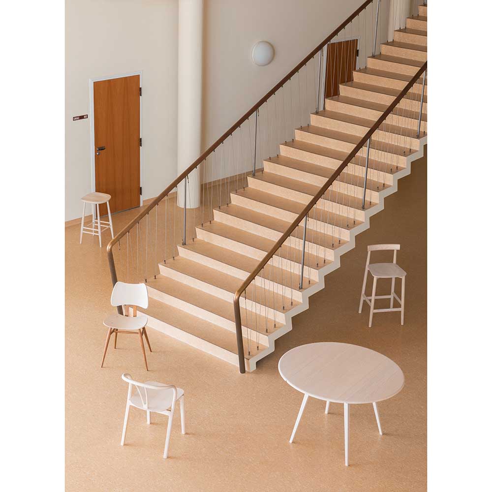 Utility Dining Chair - Off White