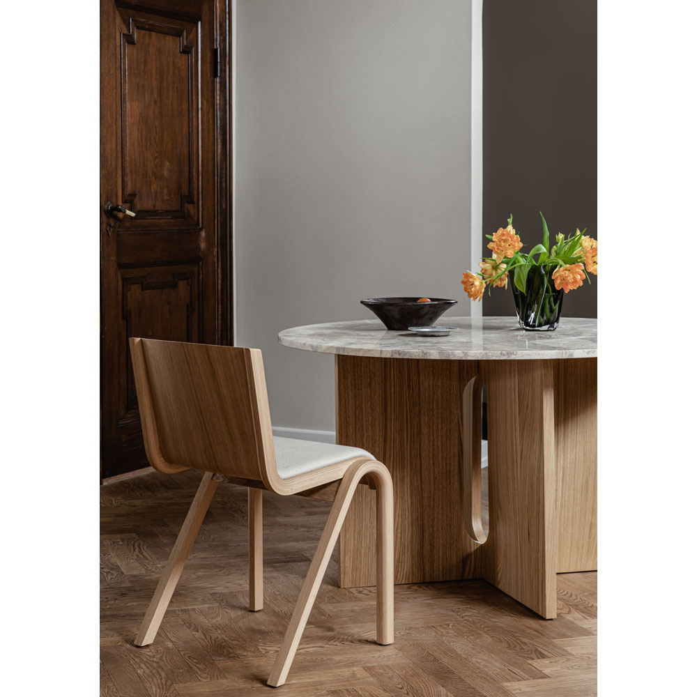 Ready Seat Upholstered Dining Chair Natural Oak Dakar 8 | Rouse Home