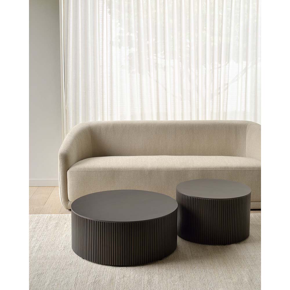 Roller Max Round Coffee Table 14h 6 | Rouse Home