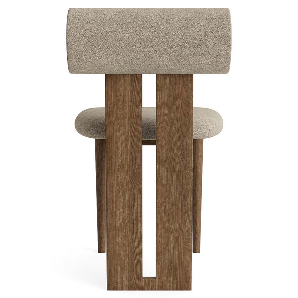 Hippo Dining Chair Light Smoked Oak Barnum Boucle 3 3 | Rouse Home