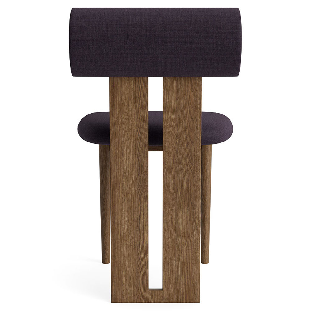 Hippo Dining Chair Light Smoked Oak Canvas 694 3 | Rouse Home