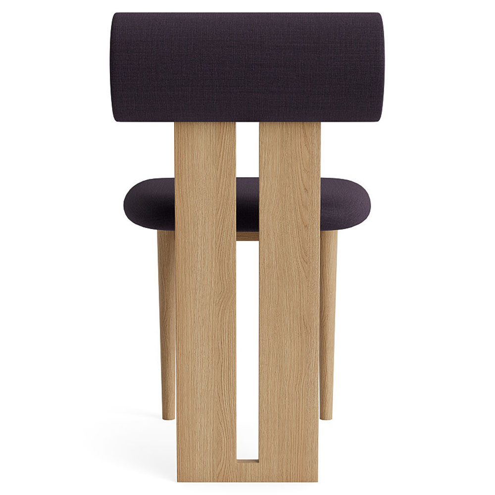 Hippo Dining Chair Natural Oak Canvas 694 3 | Rouse Home