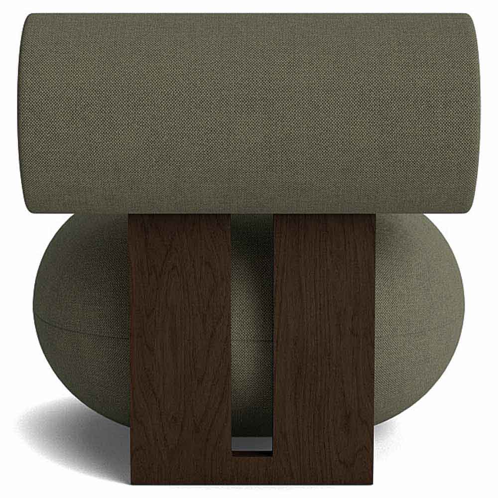 Hippo Lounge Chair Dark Smoked Oak Fiord 961 2 | Rouse Home