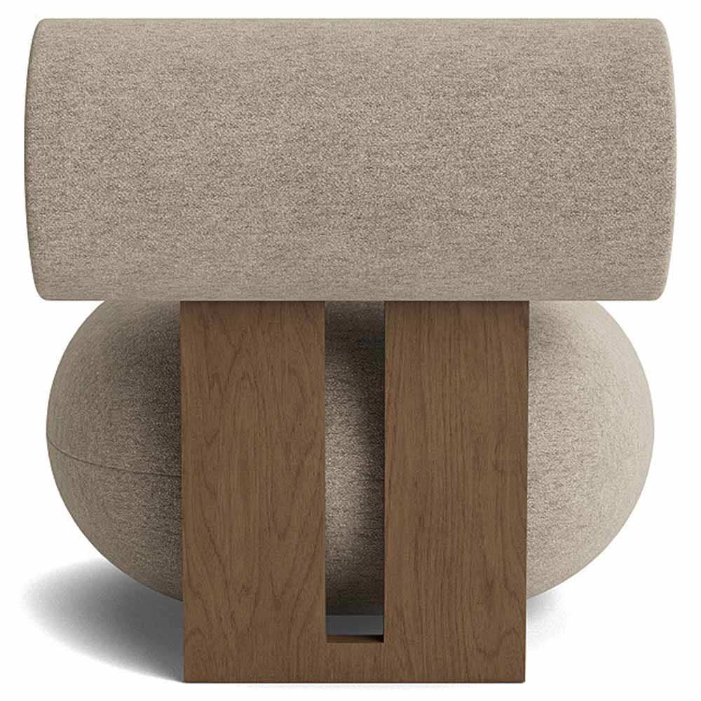 Hippo Lounge Chair Light Smoked Oak Barnum Boucle 3 2 | Rouse Home