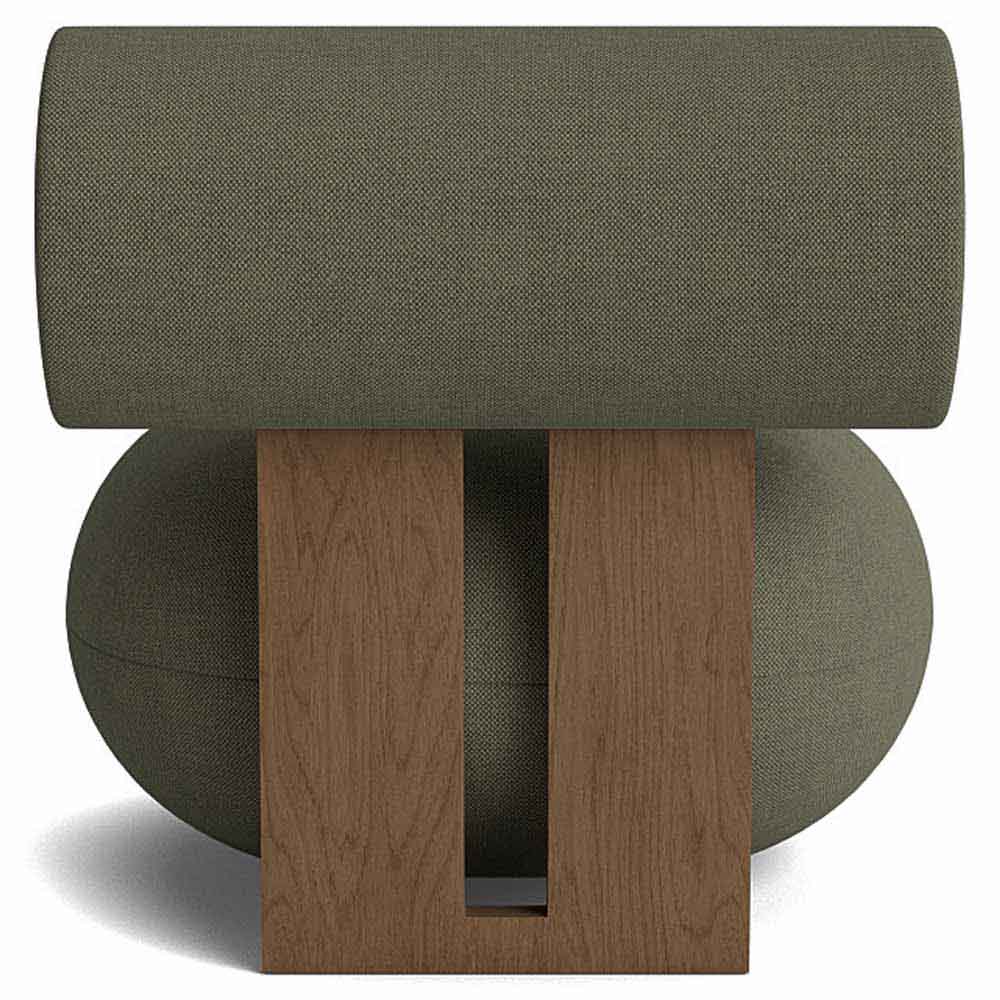 Hippo Lounge Chair Light Smoked Oak Fiord 961 2 | Rouse Home