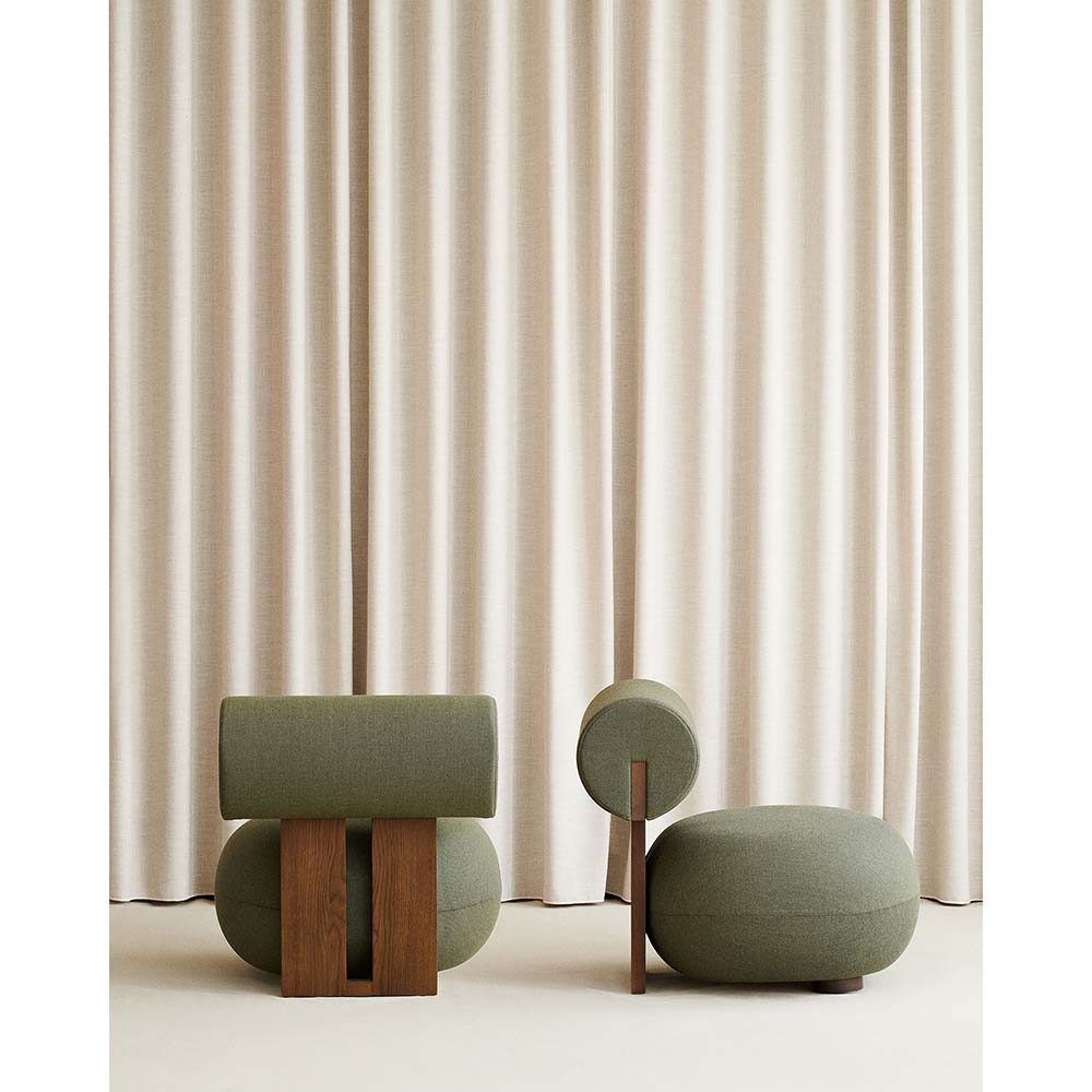 Hippo Lounge Chair Light Smoked Oak Hallingdal 220 3 | Rouse Home