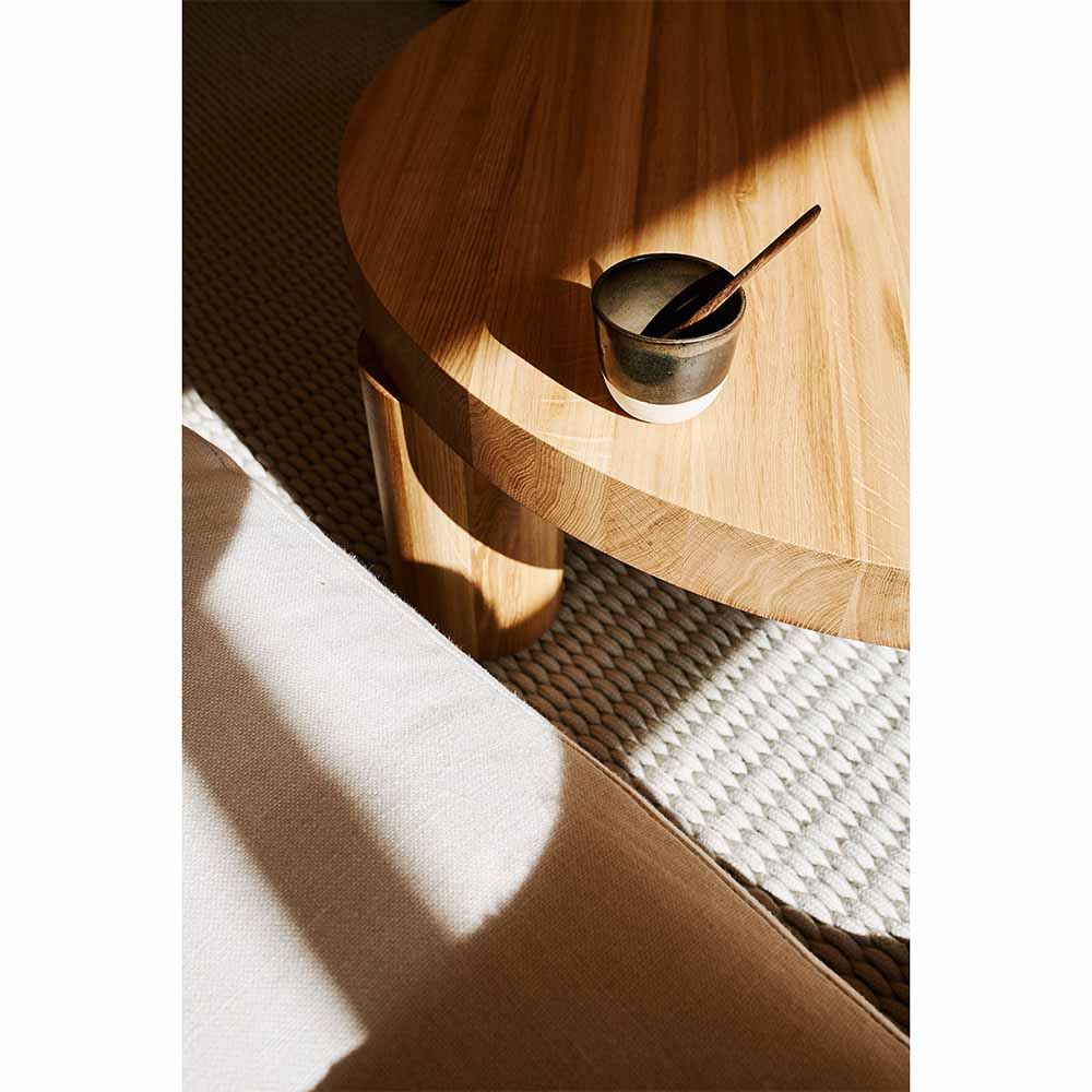 Offset Coffee Table - Black
