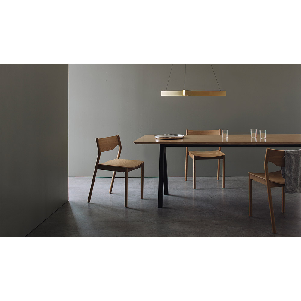 Tri Pendant - Brass