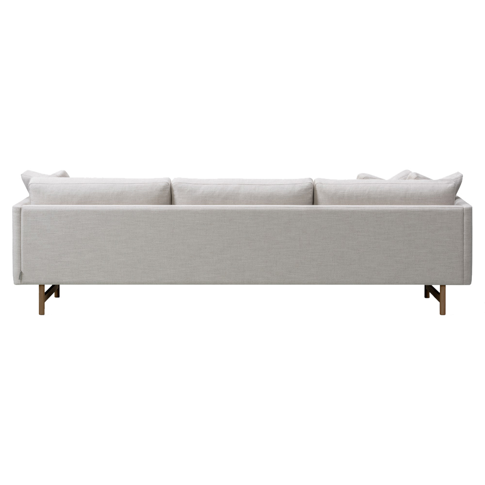 Calmo 80 3 Seater Sofa - Wood Base | Rouse Home