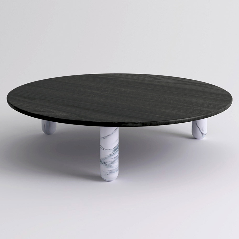 Sunday Round Coffee Table - 59.05"W
