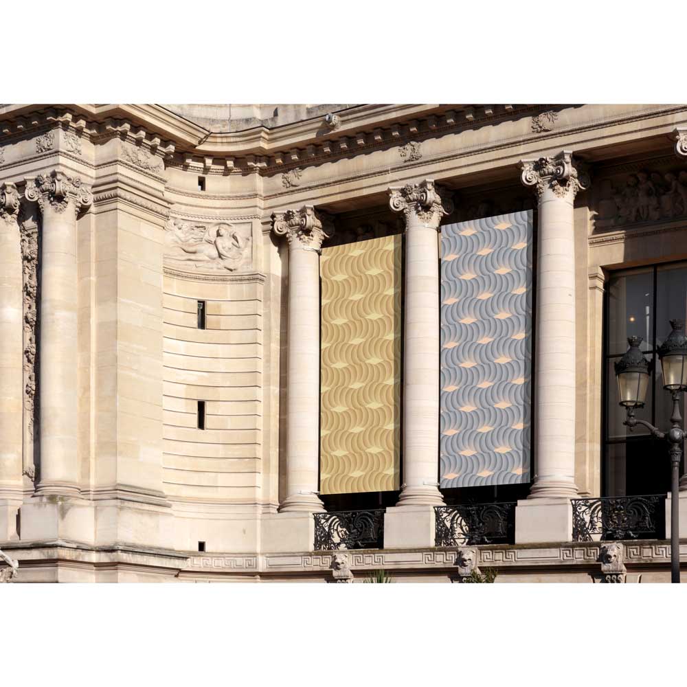 Lussas Wallpaper West - Sand, Yellow