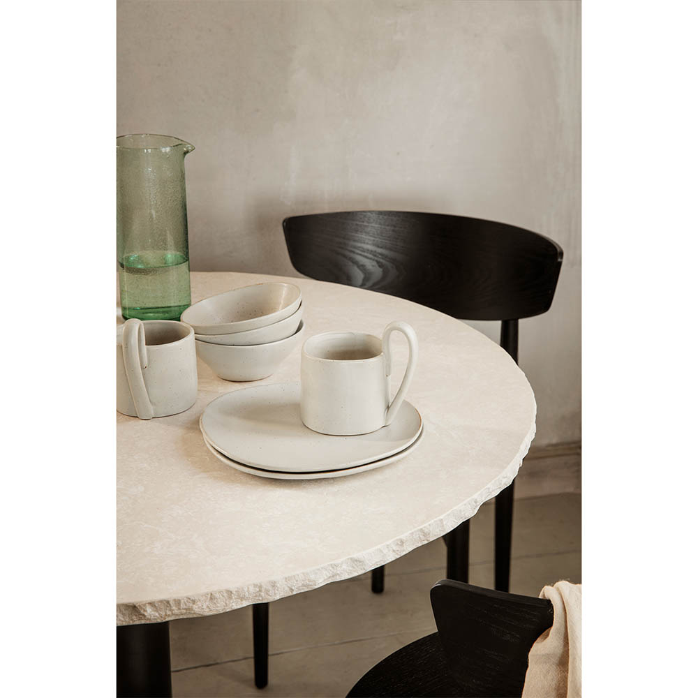 Mineral Dining Table - Bianco Curia